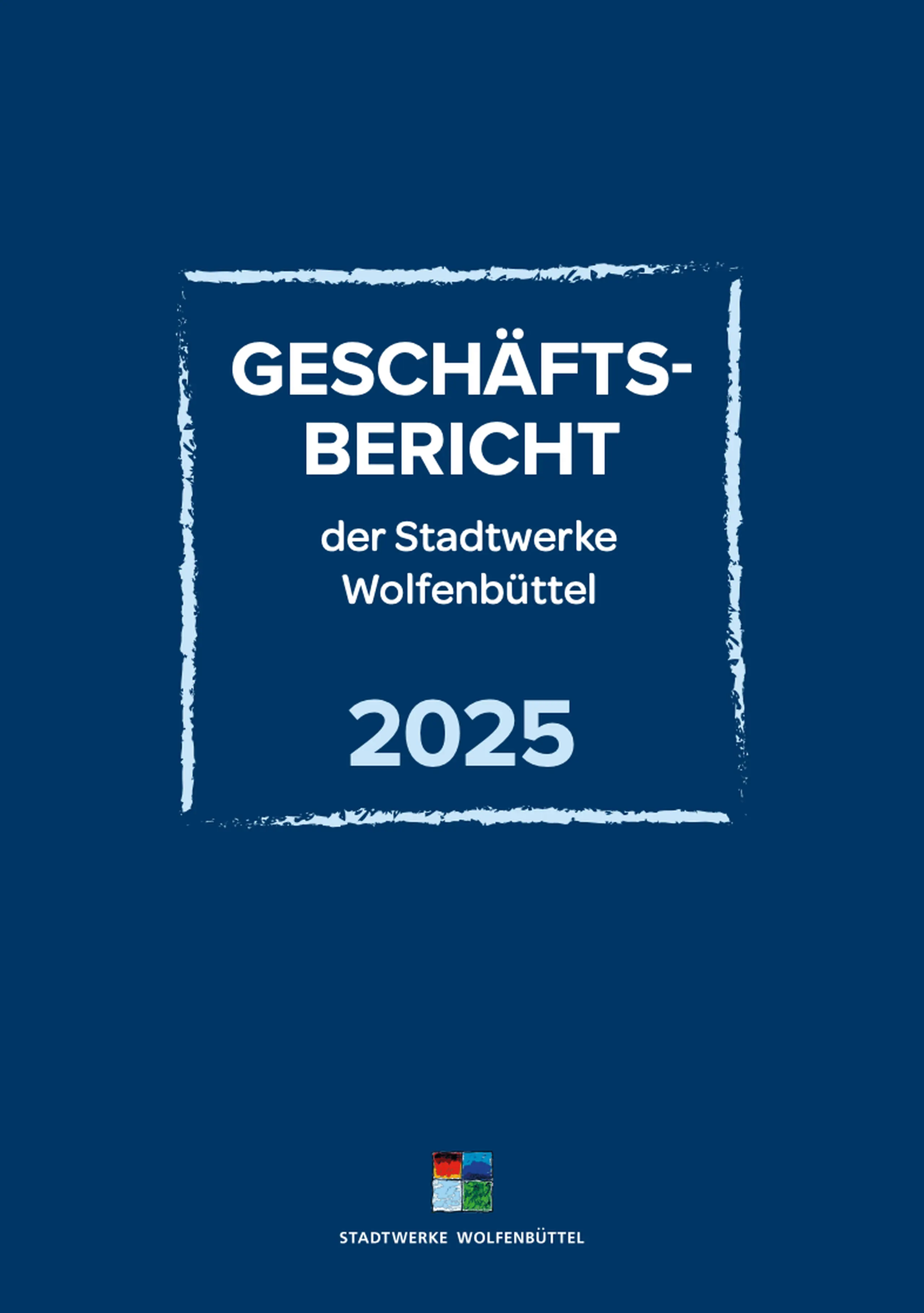 Titelbild des Geschäftsberichts 2025.